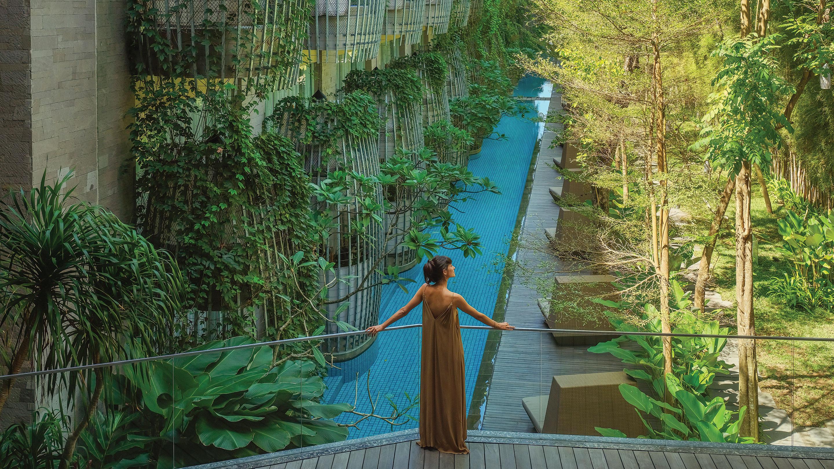 Maya Sanur Resort & Spa Exteriér fotografie The resort's main pool